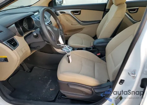 2011 Hyundai Elantra Gls from USA, damaged, VIN 5NPDH4AE0BH016653